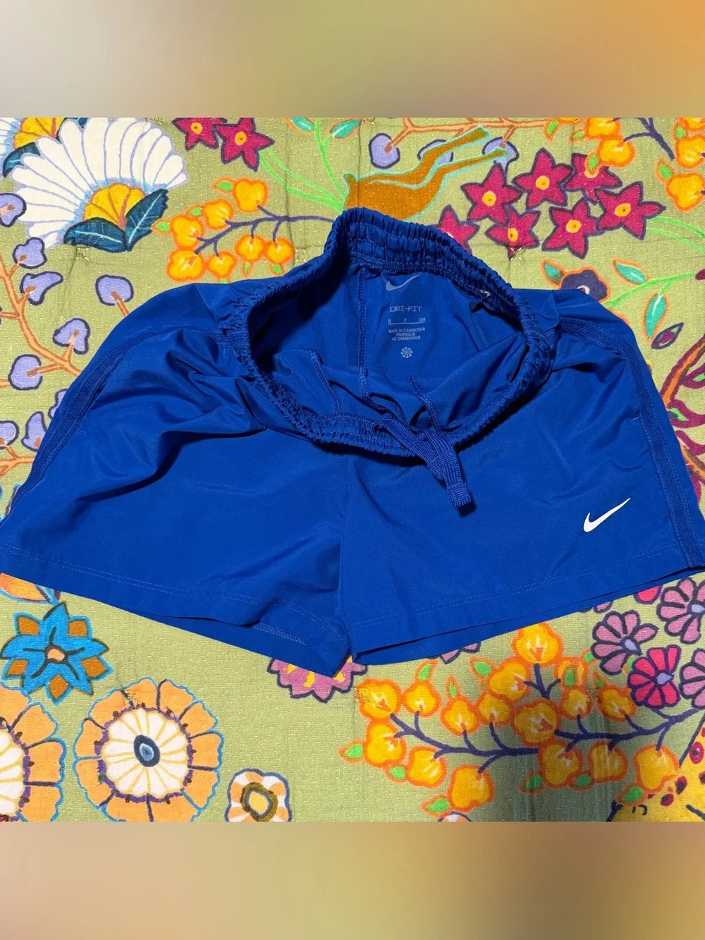 Nike Kids Blue Athletic Shorts